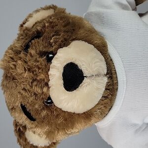 Vintage Build-A-Bear Brown Teddy with White Shirt and Khaki Shorts BEAREMY